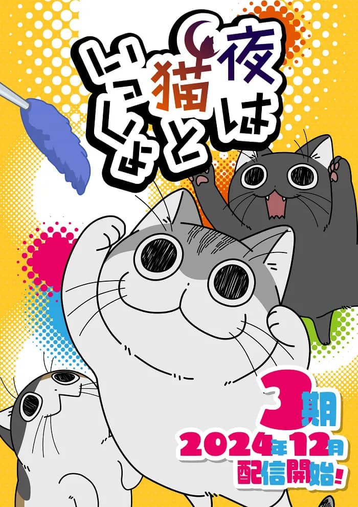 Вечера с кошкой 3 — постер